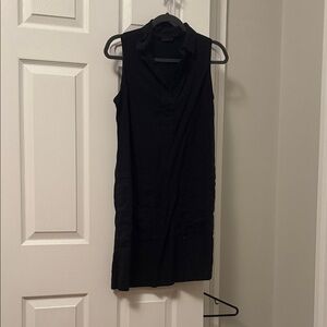 Tahari Navy Blue Elegant Dress